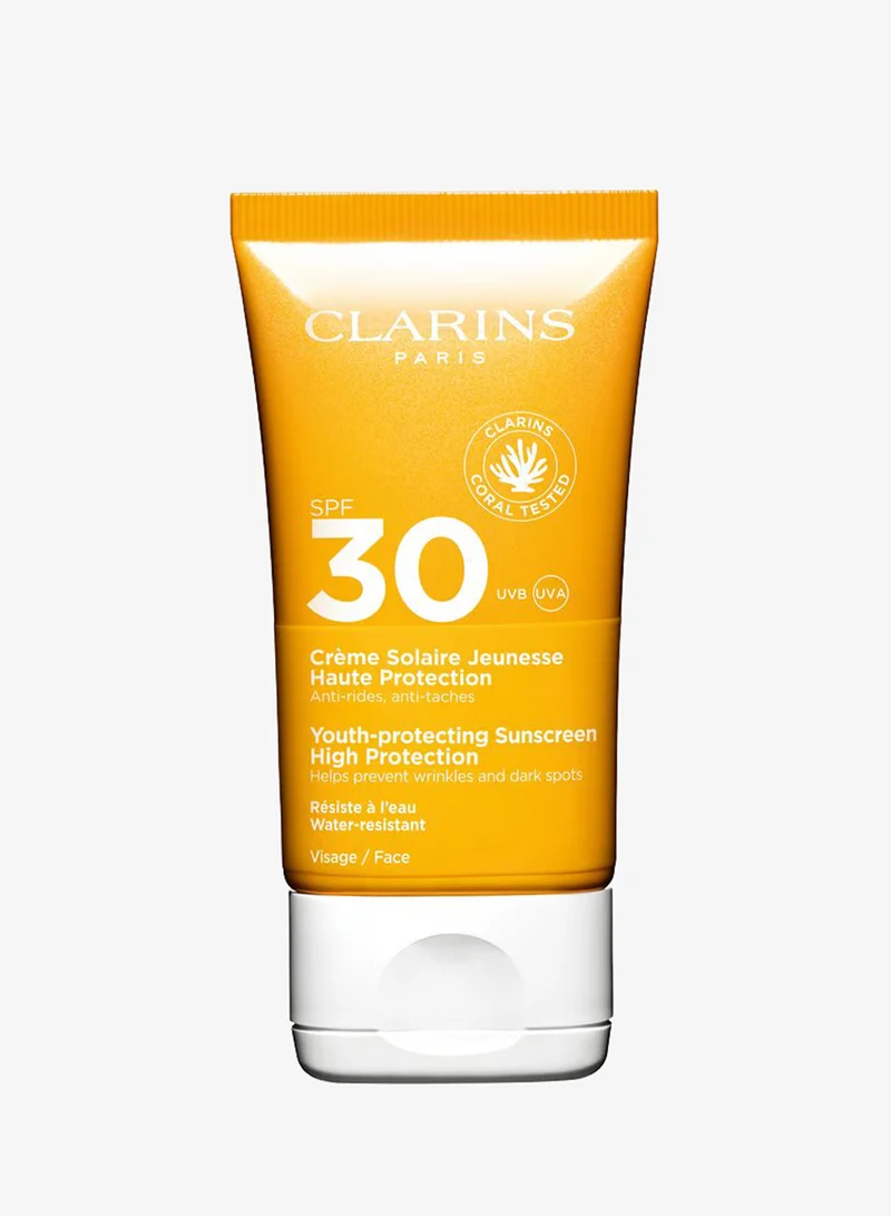 كلارنس واقي شمس للوجه بعامل حماية 30، 50 مل